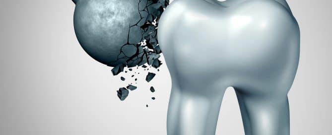 function of tooth enamel